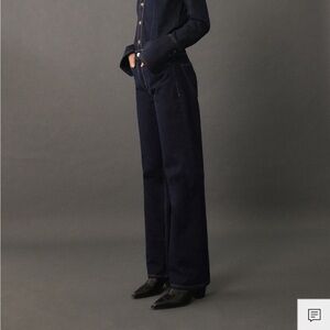 Mango High Waist Straight Jeans